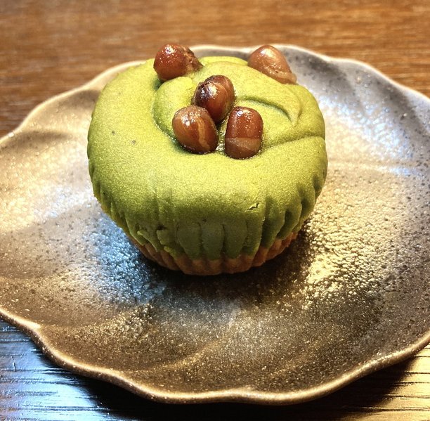 神楽坂 菓の子や 栗抹茶
