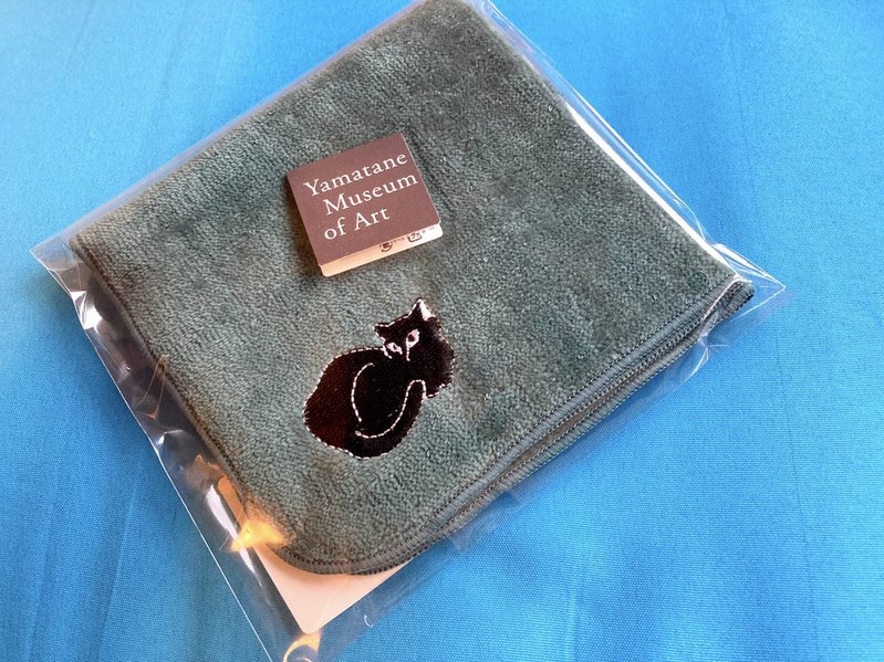 山種美術館オリジナルグッズ 速水御舟≪翠苔緑芝≫タオルハンカチ