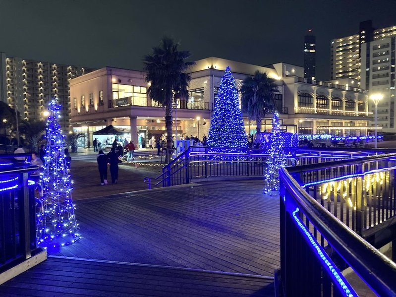 千葉みなと（さんばしひろば）イルミネーション2025年