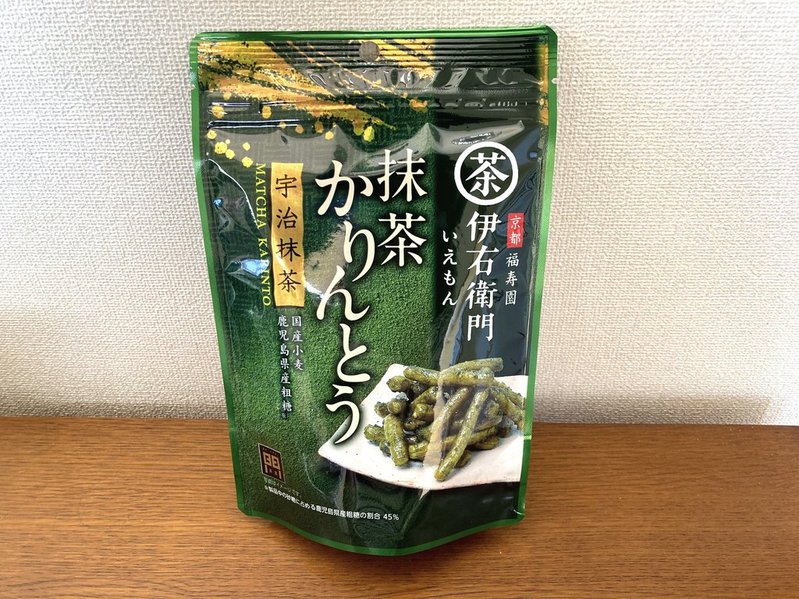 伊右衛門抹茶かりんとう（モントワール）写真