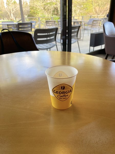 元DIC川村記念美術館のテラス　写真　2026年