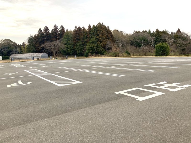 元DIC川村記念美術館の駐車場写真（2026年3月）