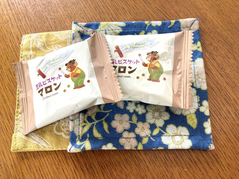 カルディ 秋のお菓子2026年 豆乳ビスケットマロン 写真